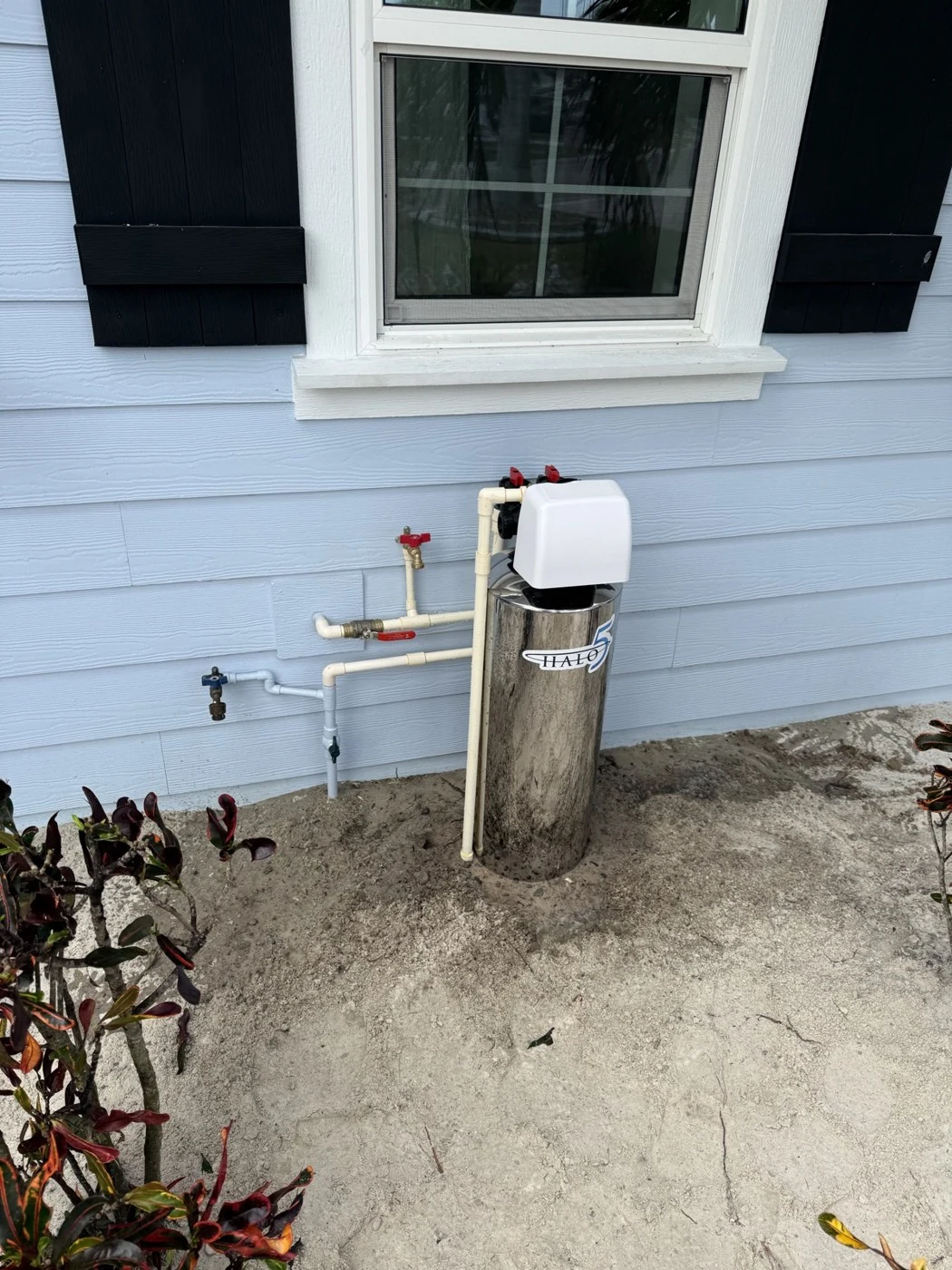 Water filtration system installed in the Sarasota area by Prolific Plumbing