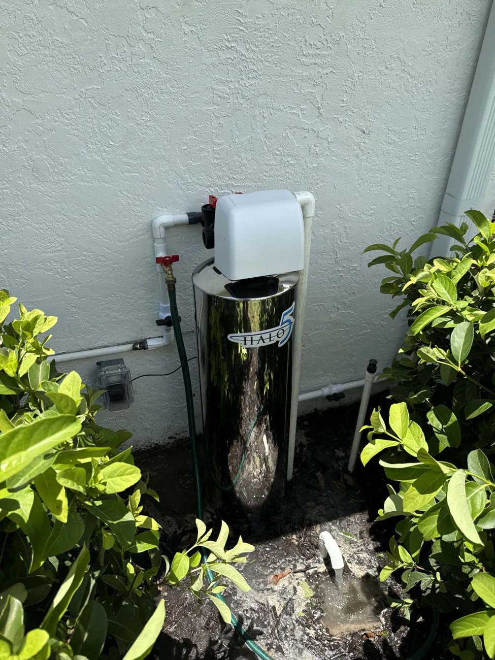 Water filtration system installed in Sarasota by Prolific Plumbing