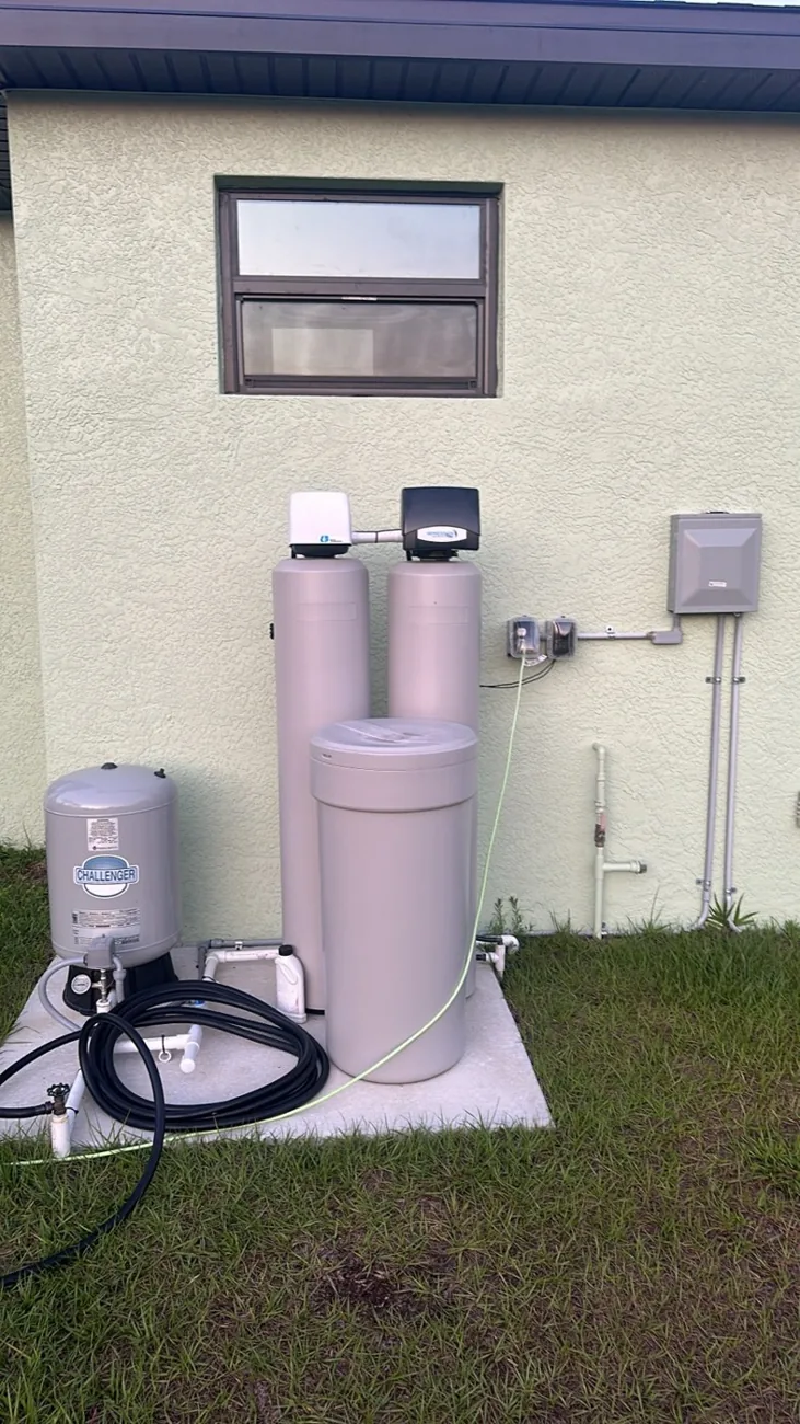 Water filtration system installed in Sarasota by Prolific Plumbing