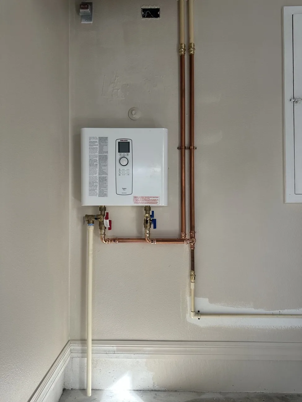 Water heater install in Sarasota by Prolific Plumbing