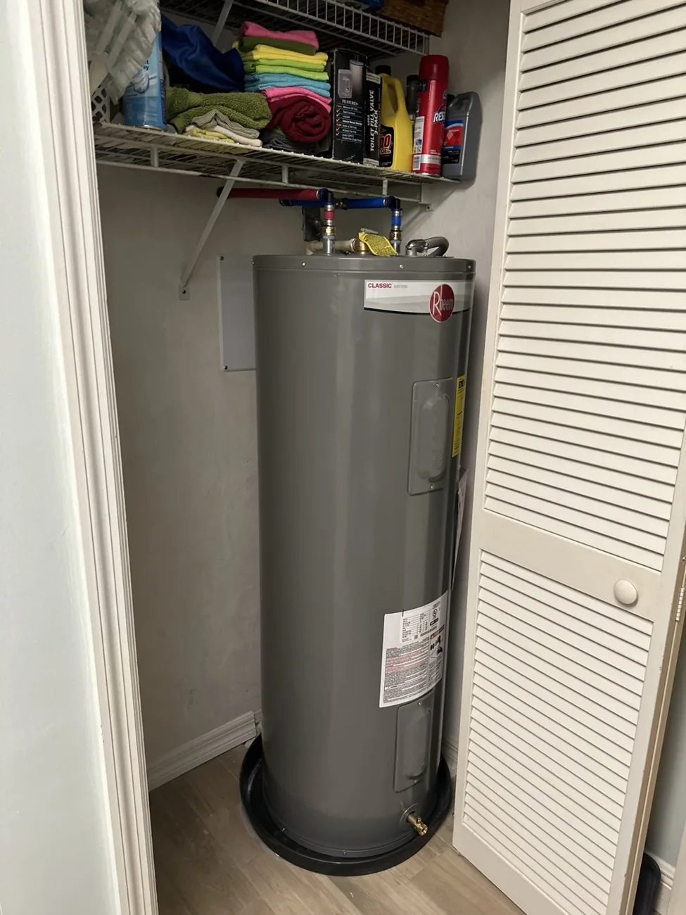 Water heater install in Sarasota by Prolific Plumbing