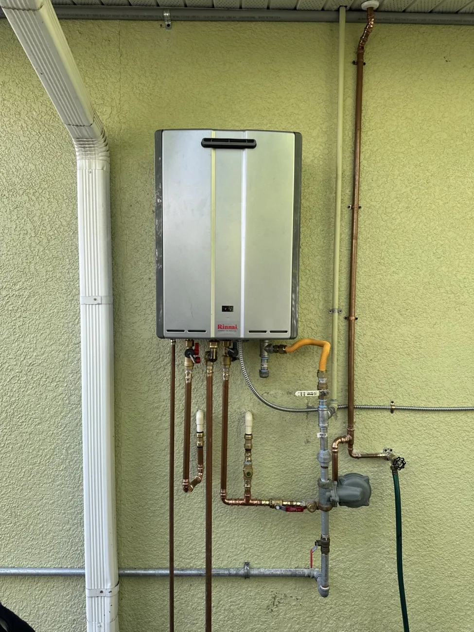 Water heater install in Sarasota by Prolific Plumbing